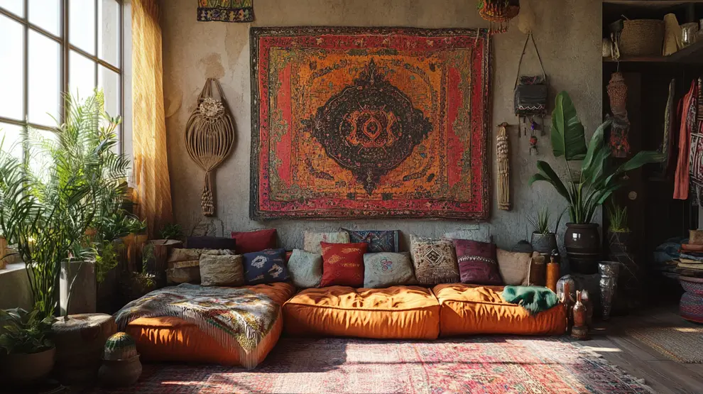 Boho (Bohemian) Interior